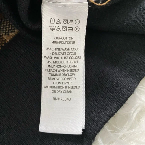 RACHEL ZOE Zip Up Knit Leopard Sweater - Picture 7 of 7